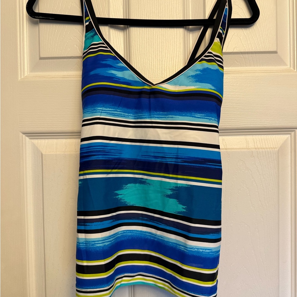 Blue Camisole Tankini top 16